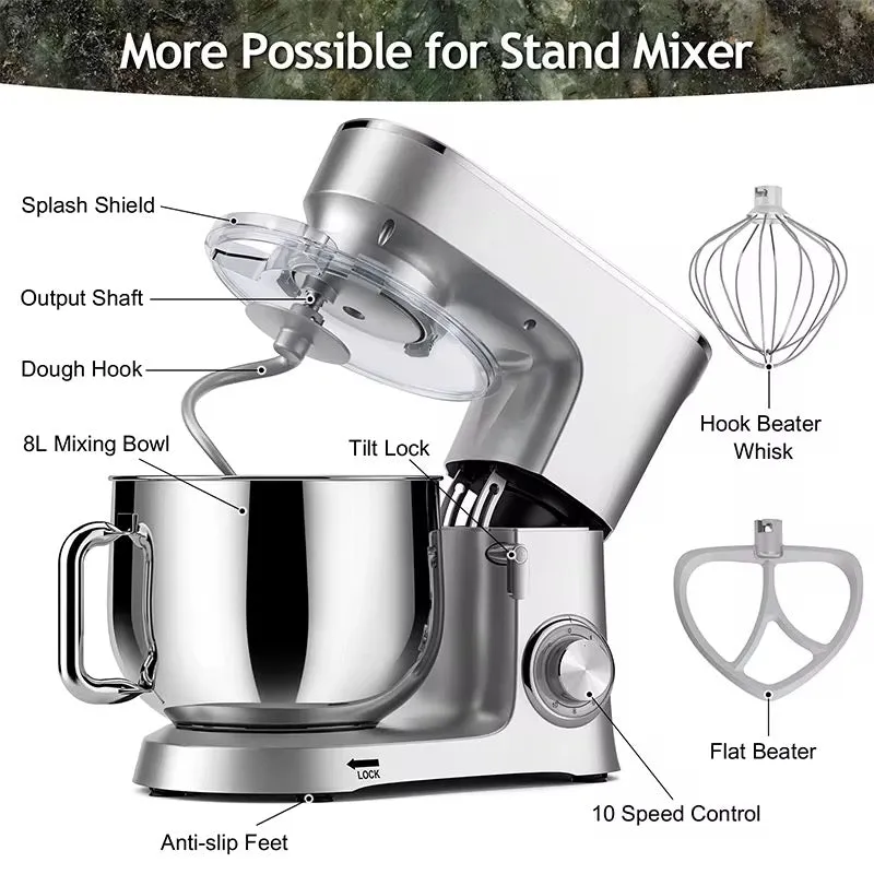 خلاط كهربائي متعدد الوظائف - Multifunctional electric mixer
