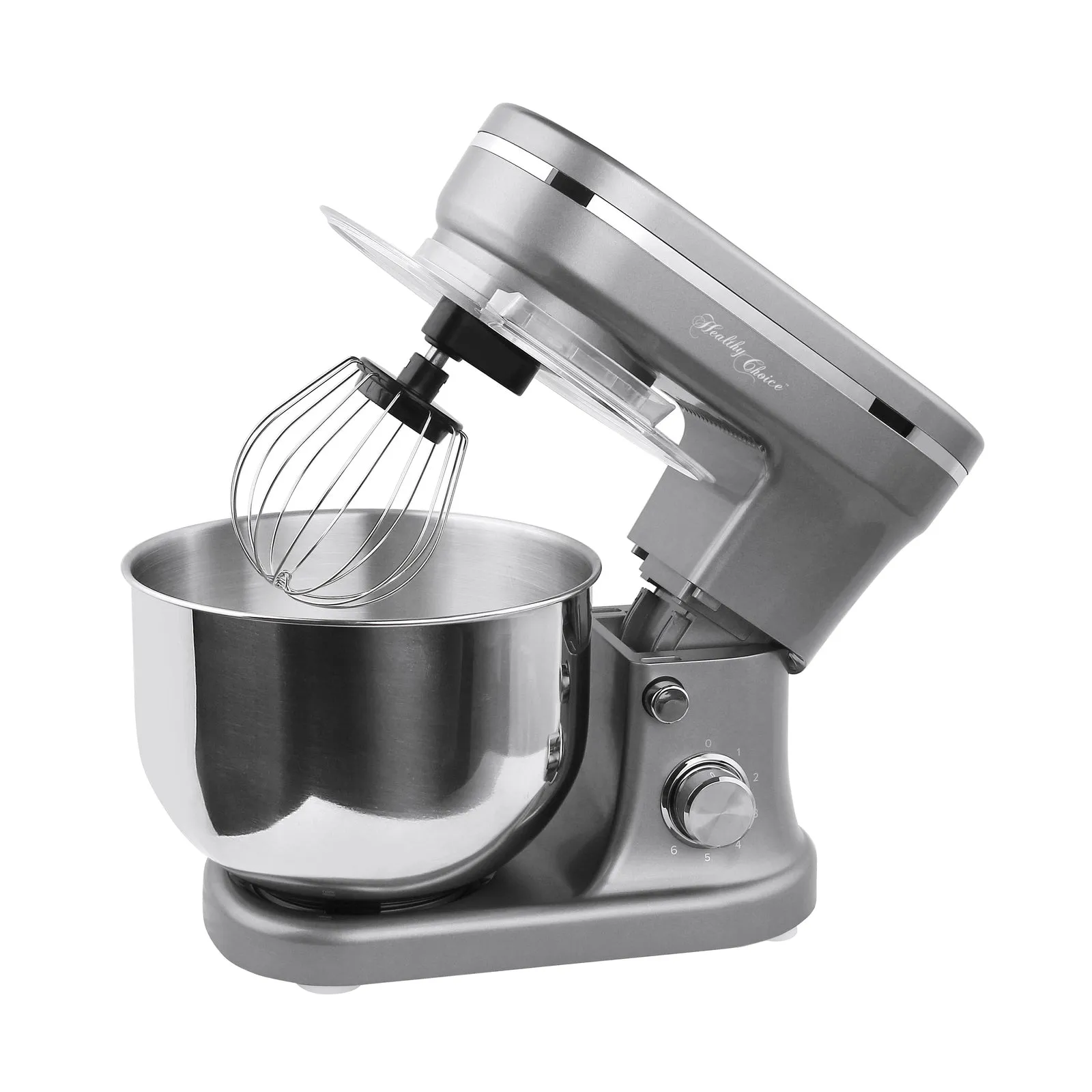 1200W Mix Master 5L Kitchen Stand Mixer | Titanium | Whisk & Beater | High-Performance