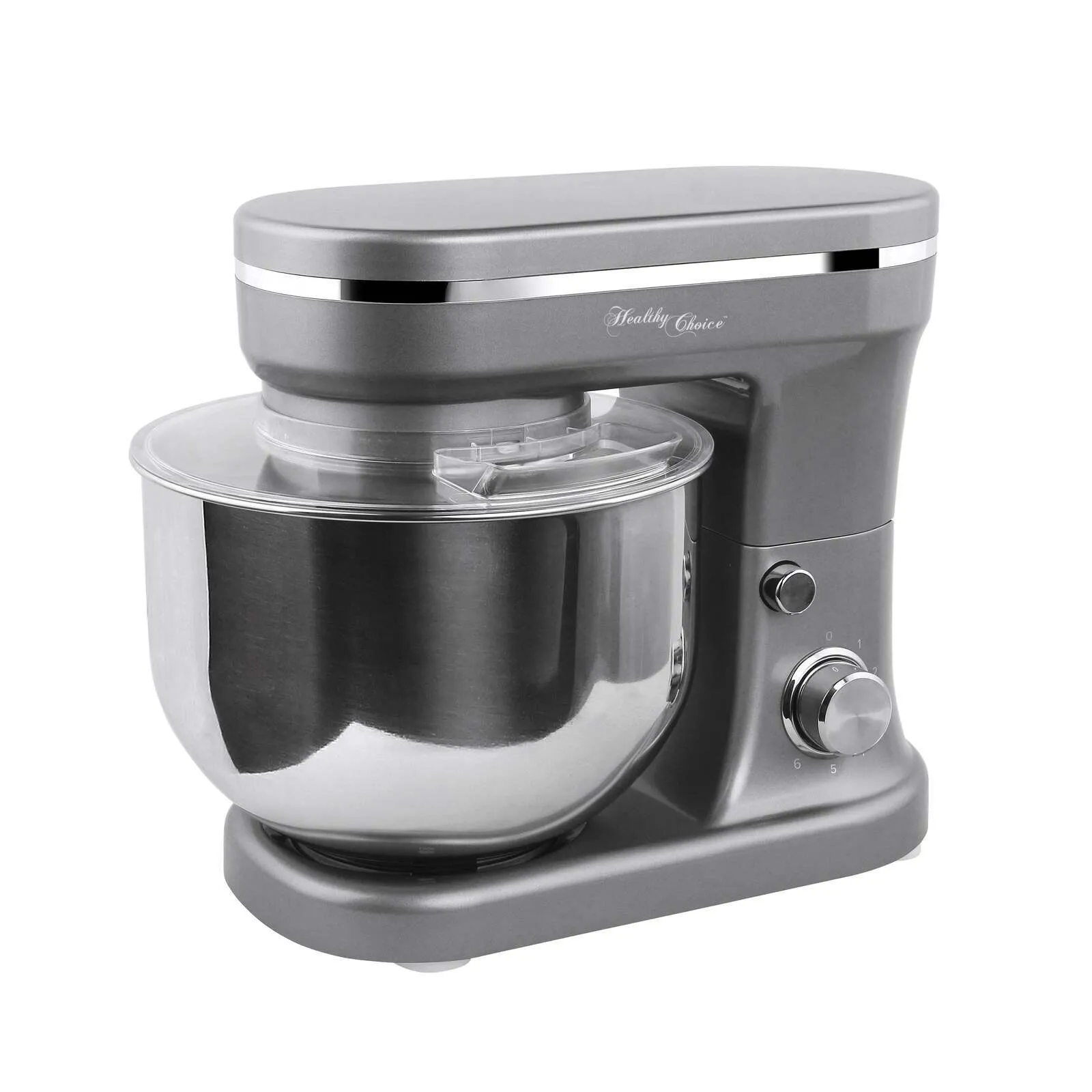 1200W Mix Master 5L Kitchen Stand Mixer | Titanium | Whisk & Beater | High-Performance