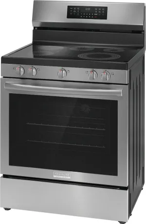 30" Electric Range in Stainless Steel