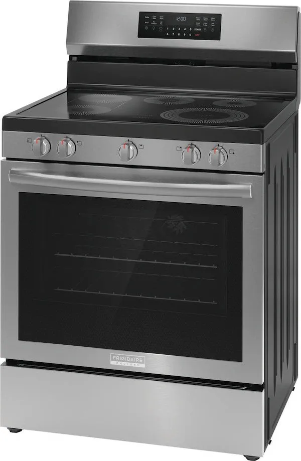 30" Electric Range in Stainless Steel