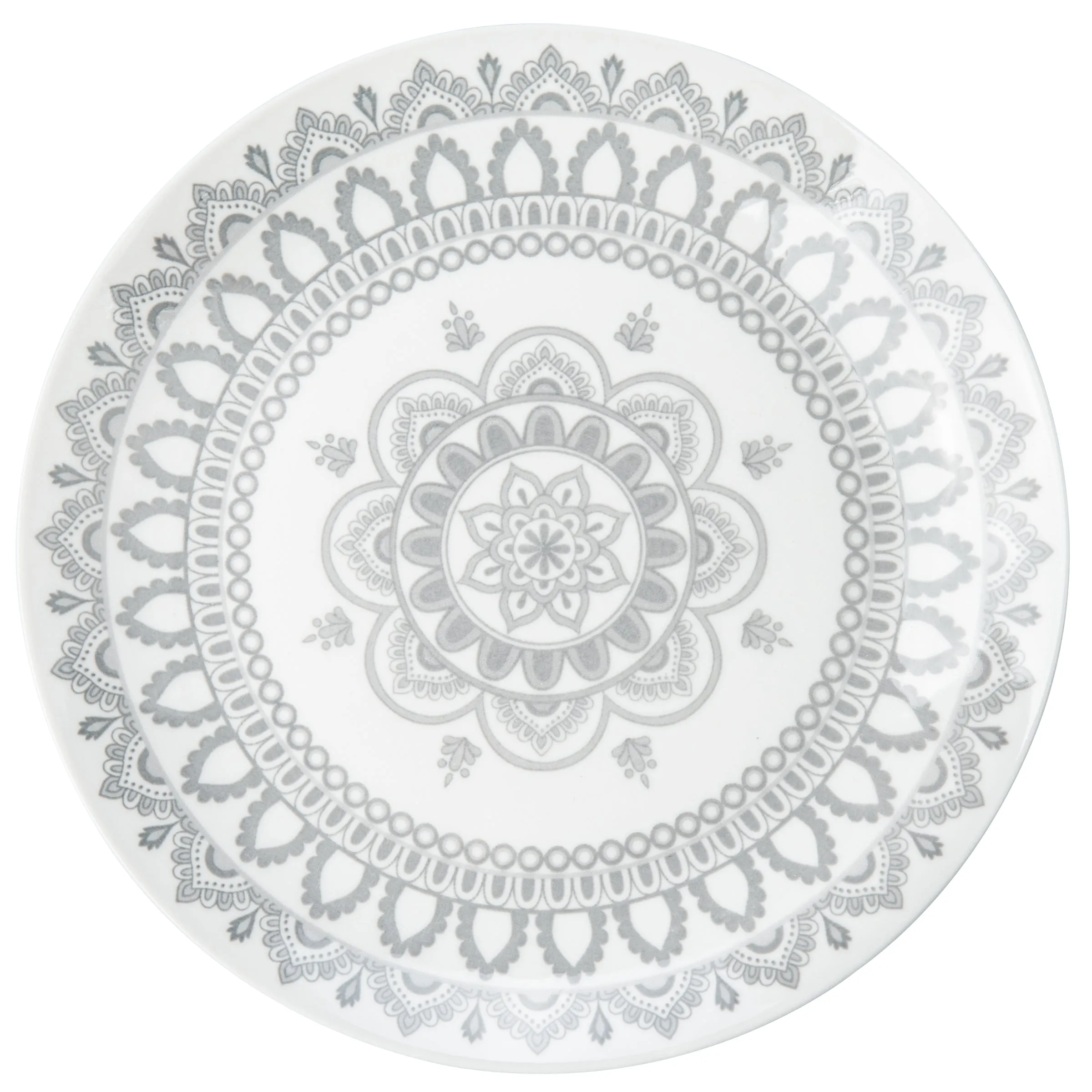 Cordon Bleu Arabesque Salad Plate S/4 - Stone