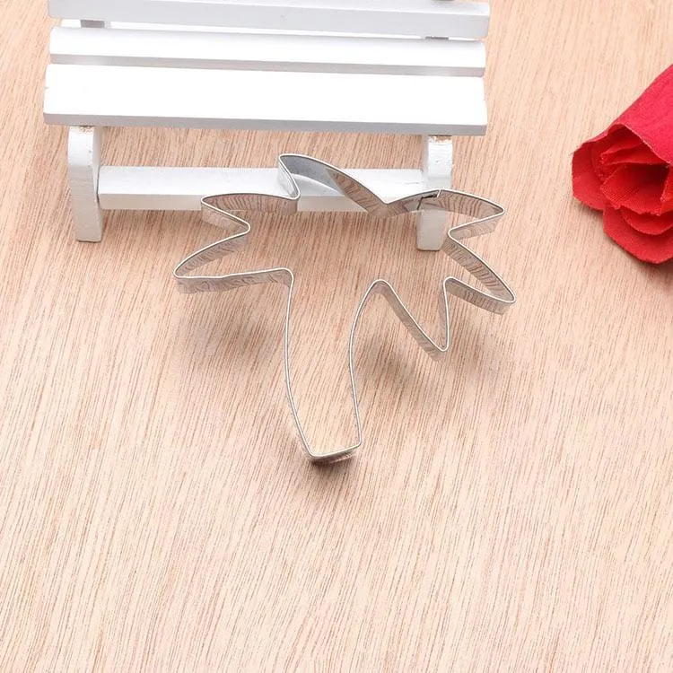 Cute Palm Tree Shaped Eco-Friendly Stainless Steel Cookie Cutter