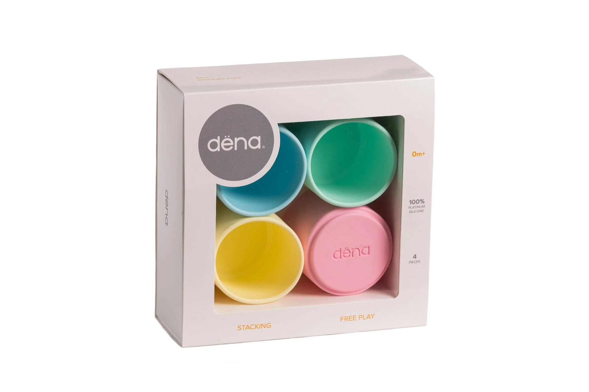 dëna 4 Pastel Stacking Cups