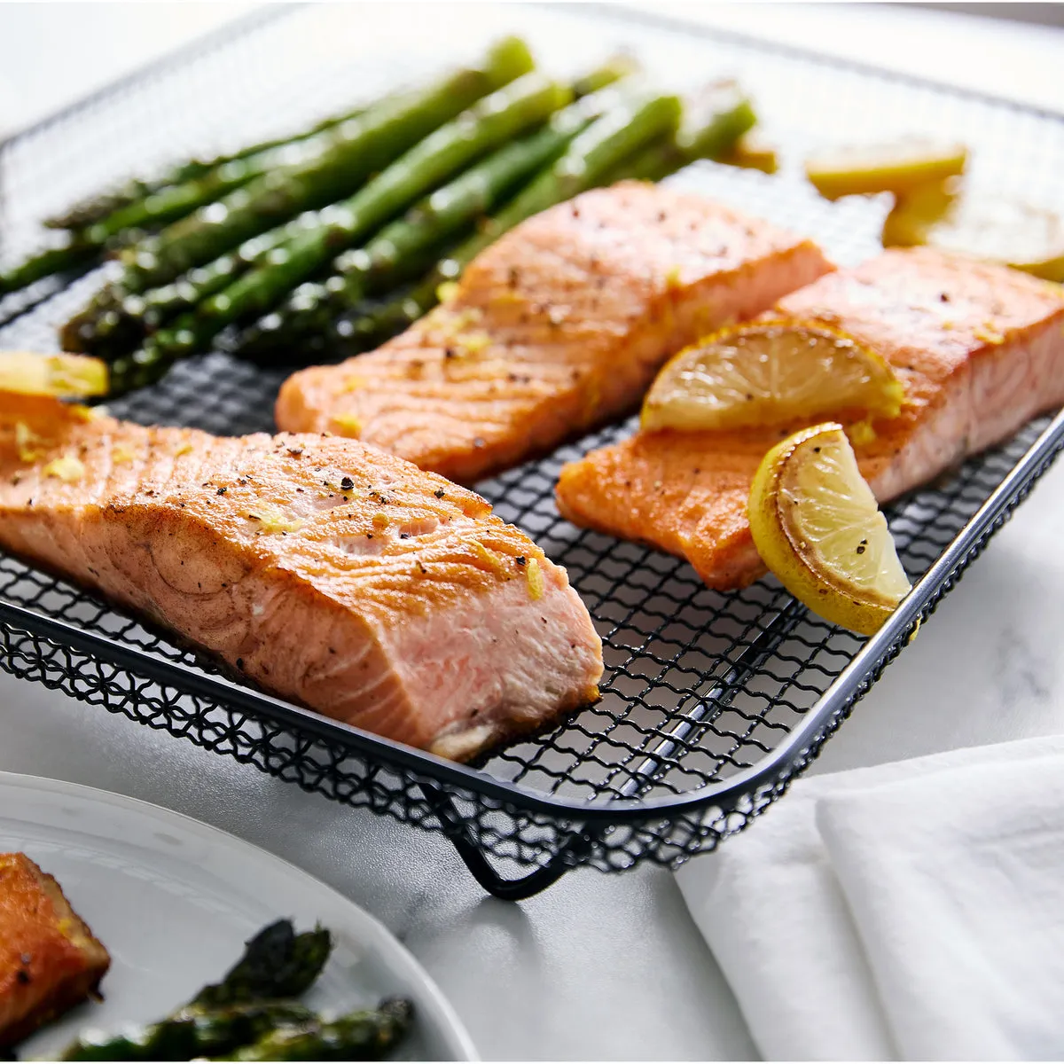 Elite Convection Air Fry Oven Featuring PFAS-Free Nonstick | Premiere Stainless Steel