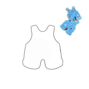 Funny Romper Shaped Eco-Friendly Stainless Steel Cookie Cutter