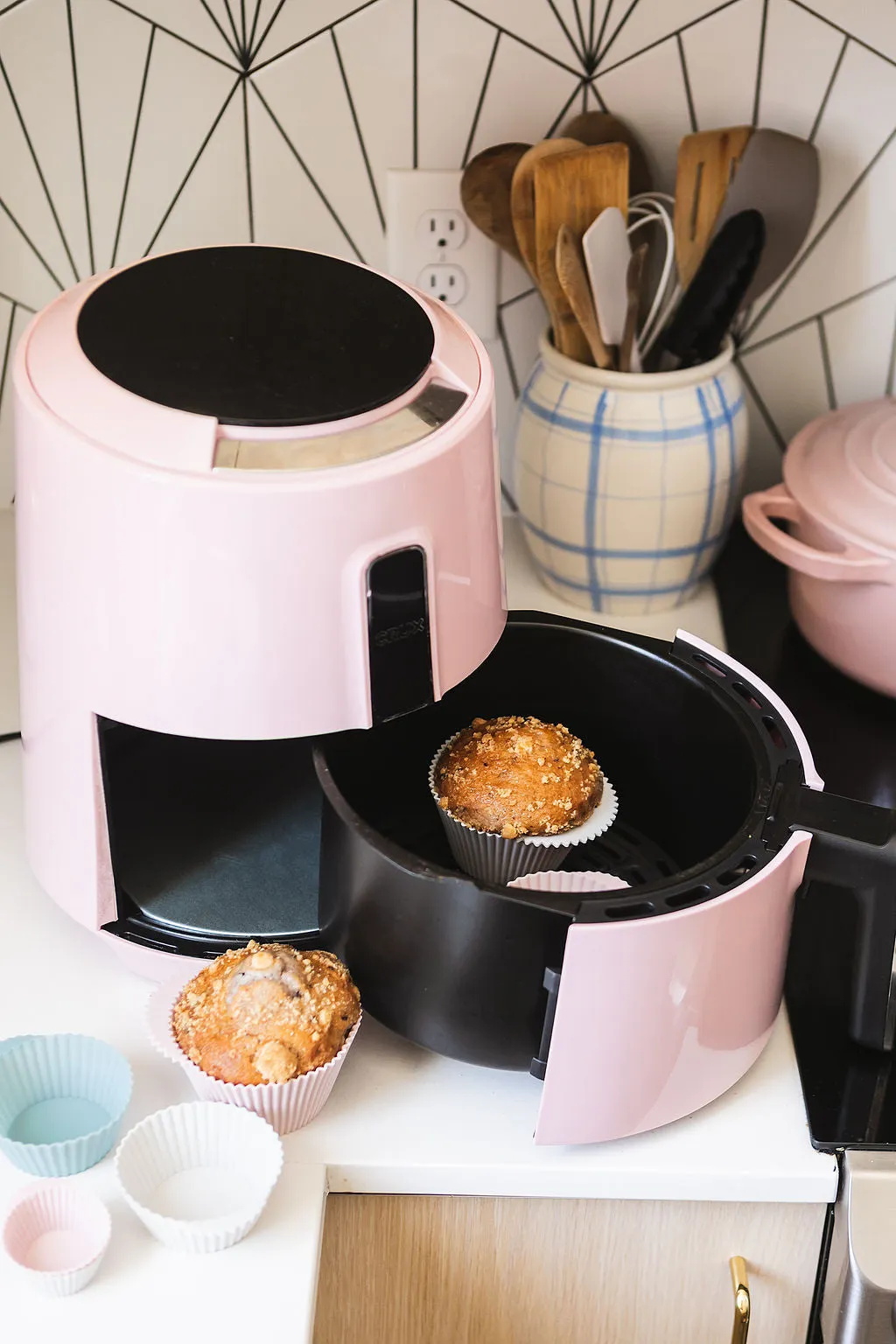 Gift Bundle | Silicone Baking Cups | Dusty Rose & Blue