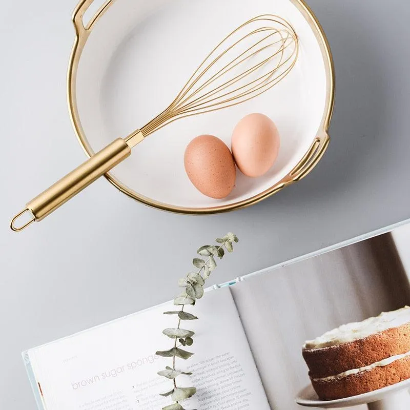 Gold Baking Tool Set