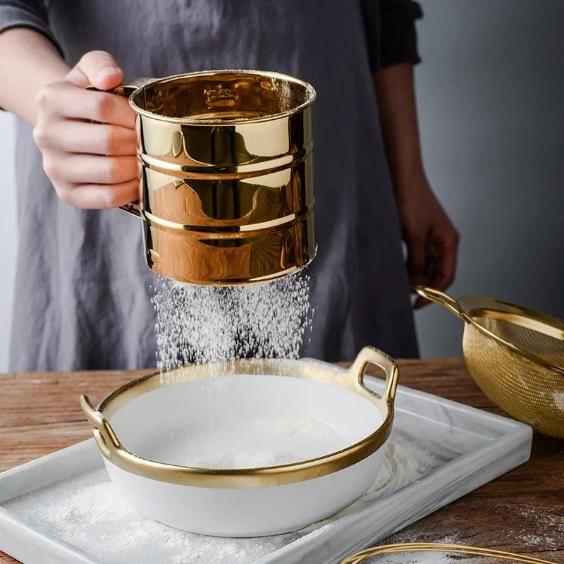 Gold Baking Tool Set