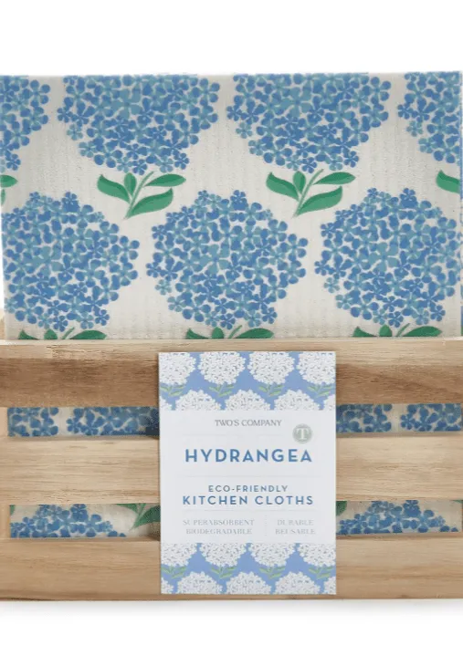 Kitchen Cloth - Blue Hydrangea