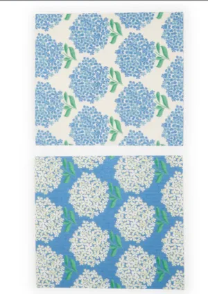 Kitchen Cloth - Blue Hydrangea