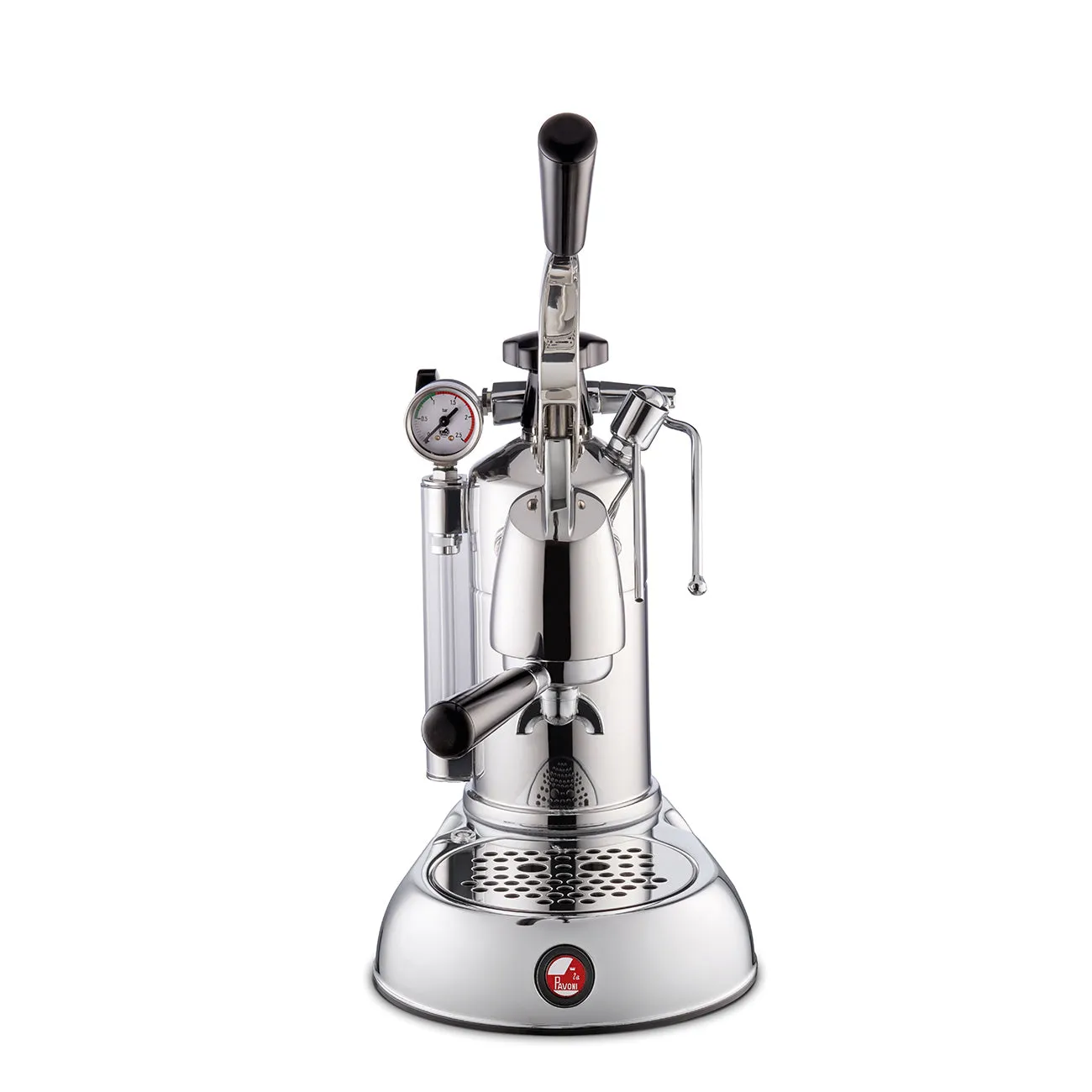 La Pavoni "Stradivari" 16 Cup Professional - Chrome & Black #PSC-16 / Back Order E.T.A  5/24/2024