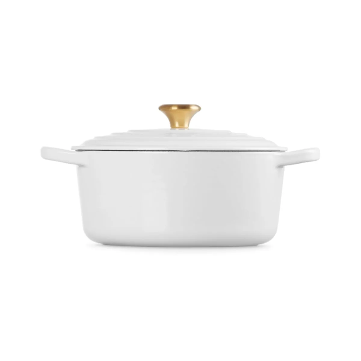 Le Creuset Signature Round Casserole White 26cm