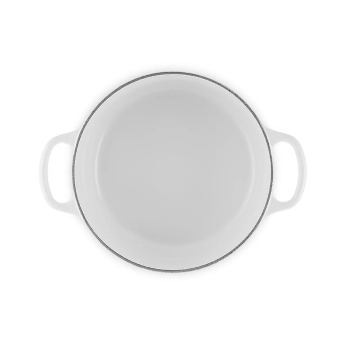 Le Creuset Signature Round Casserole White 26cm