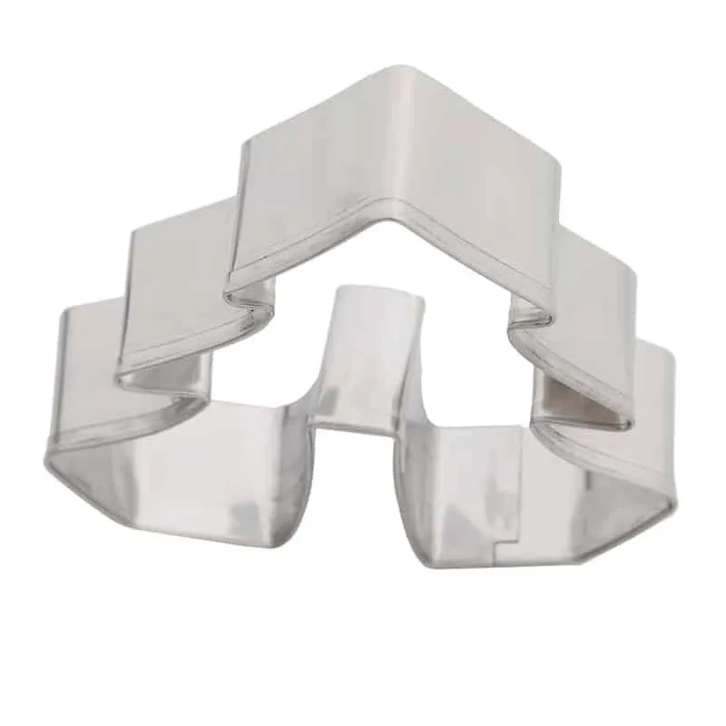 Lovely Christmas Themed Eco-Friendly Stainless Steel Cookie Cutters Set