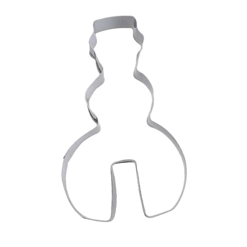 Lovely Christmas Themed Eco-Friendly Stainless Steel Cookie Cutters Set