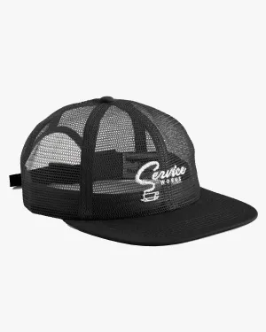 Service Works Mesh Espresso Cap - Black