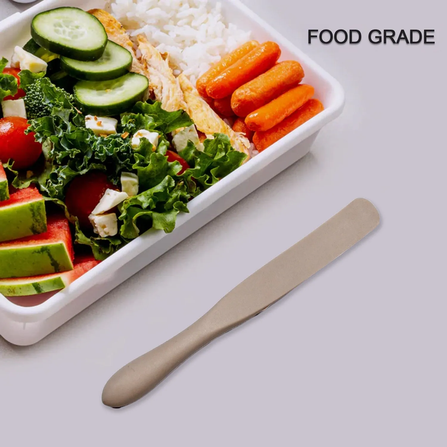 SILICON NON-STICK HEAT RESISTANT KITCHEN BUTTER KNIFE SPATULA PREMIUM SILICON ITEM SPATULA (21CM)