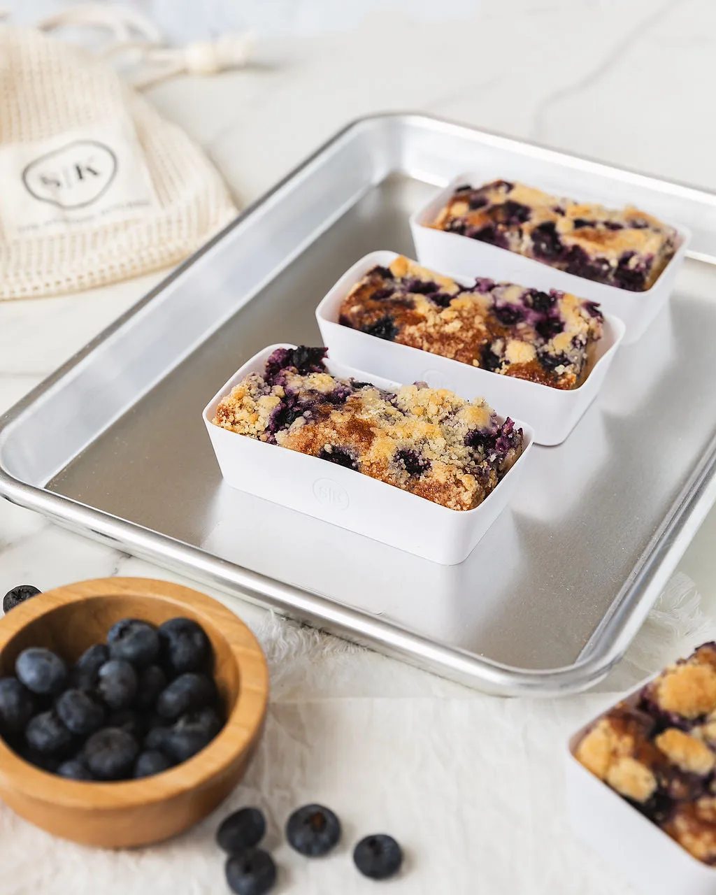 Silicone Baking Cups | Designer White | Bento