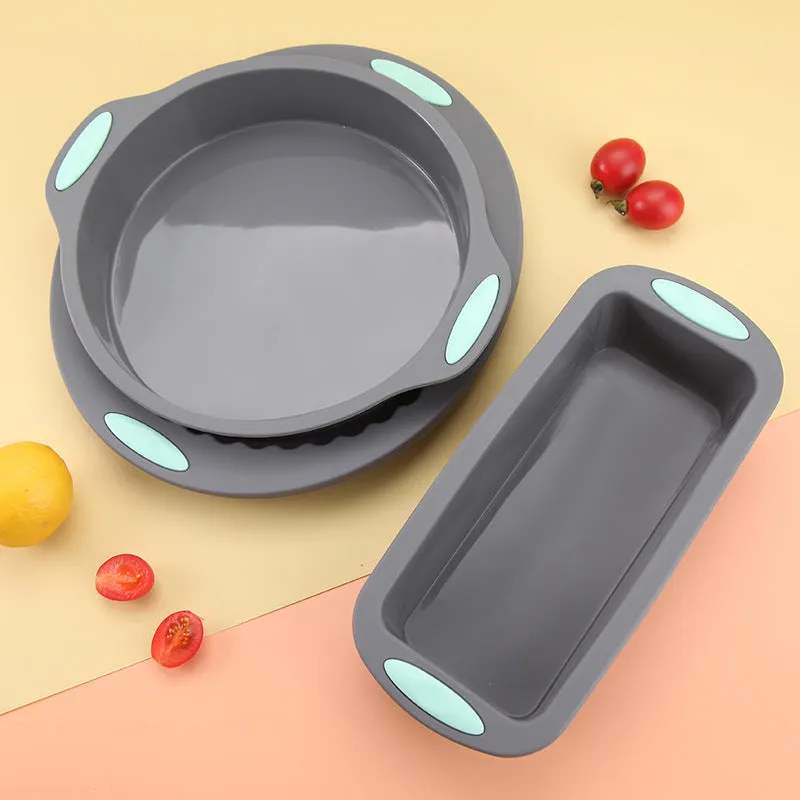 Silicone Cake Molds Set for Easy Baking