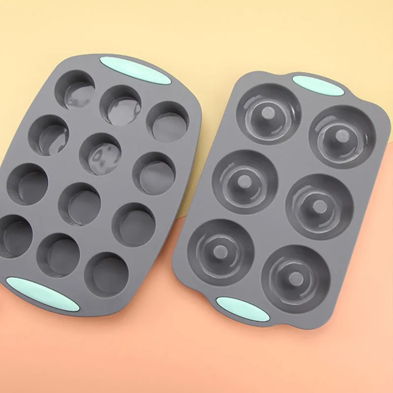 Silicone Cake Molds Set for Easy Baking