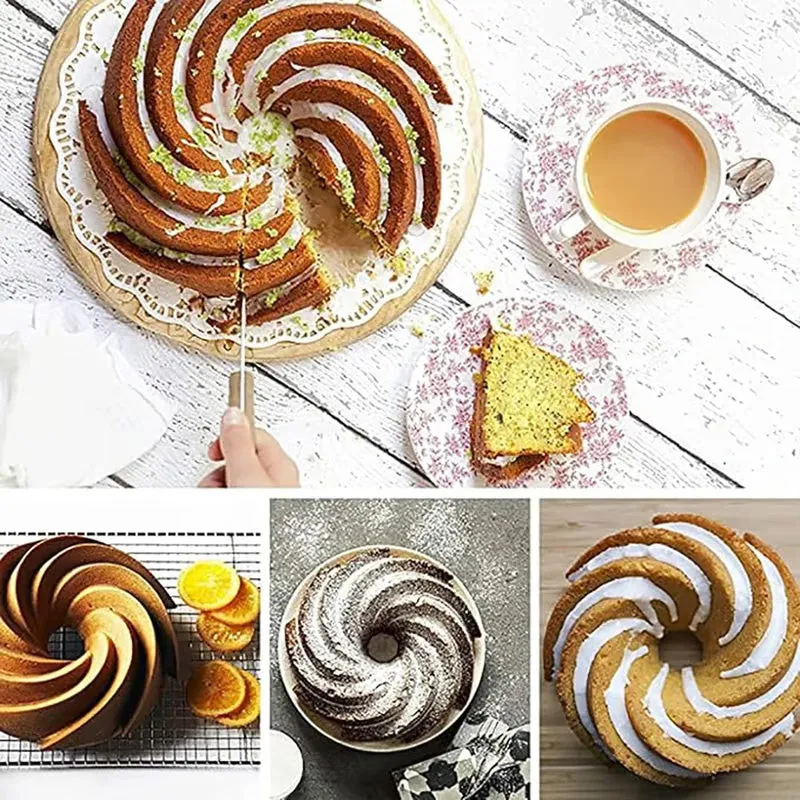 Silicone Cake Molds Set for Easy Baking