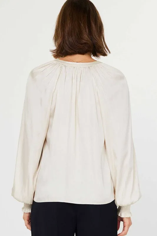 Smock Cuff Blouse