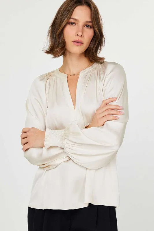 Smock Cuff Blouse