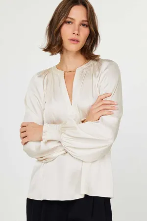 Smock Cuff Blouse