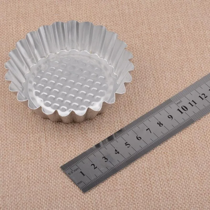 Stainless Steel Cupcake Molds Set