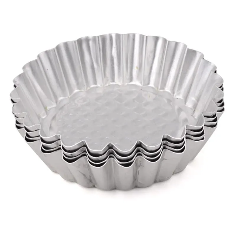 Stainless Steel Cupcake Molds Set
