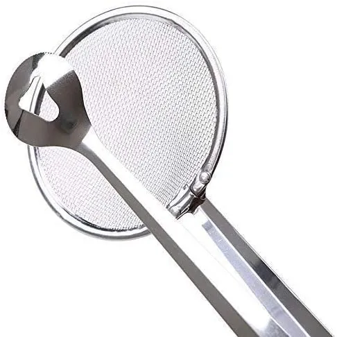Stainless Steel Oil Frying Filter Tong