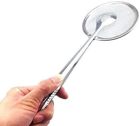 Stainless Steel Oil Frying Filter Tong