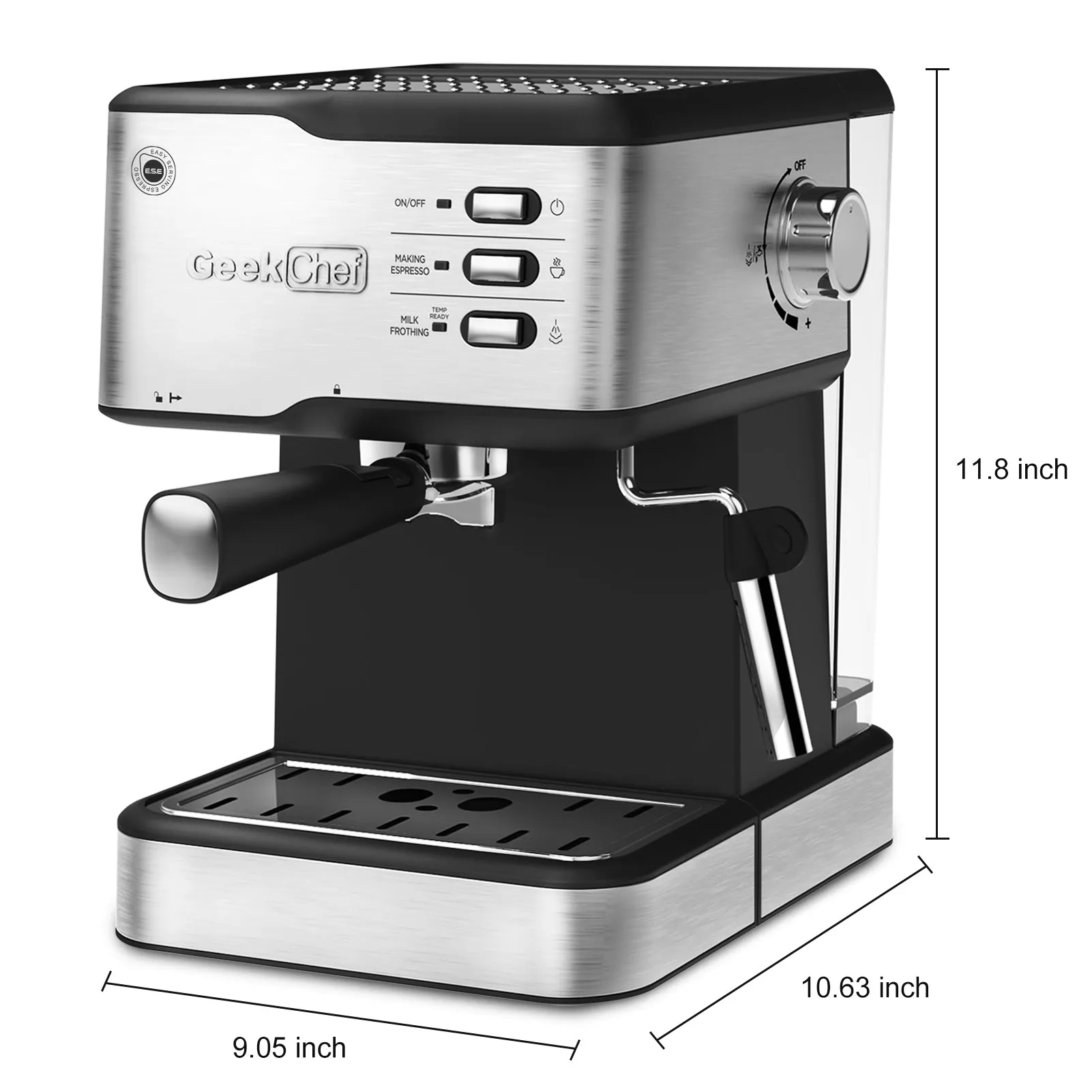 The Geek Chef Espresso Machine
