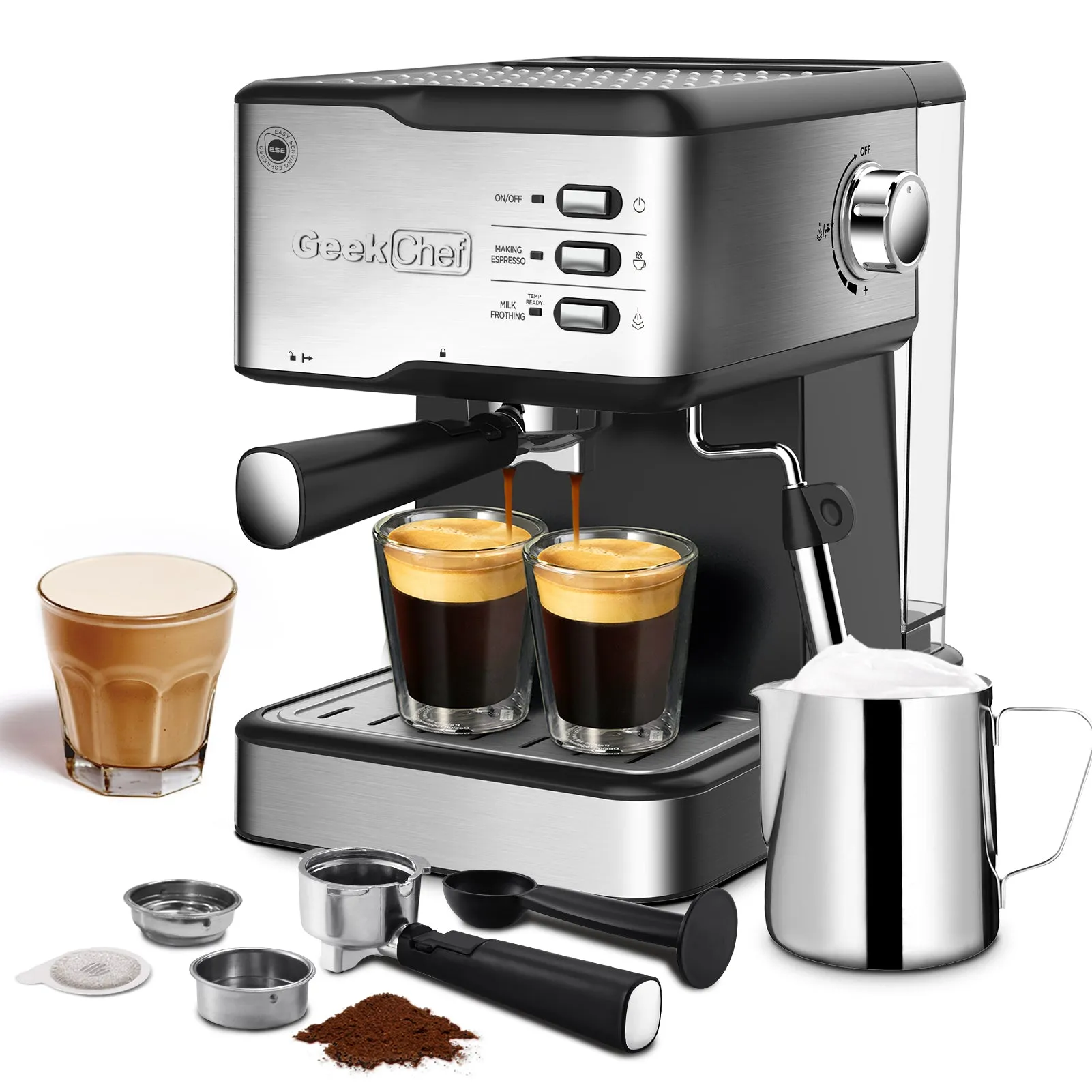 The Geek Chef Espresso Machine