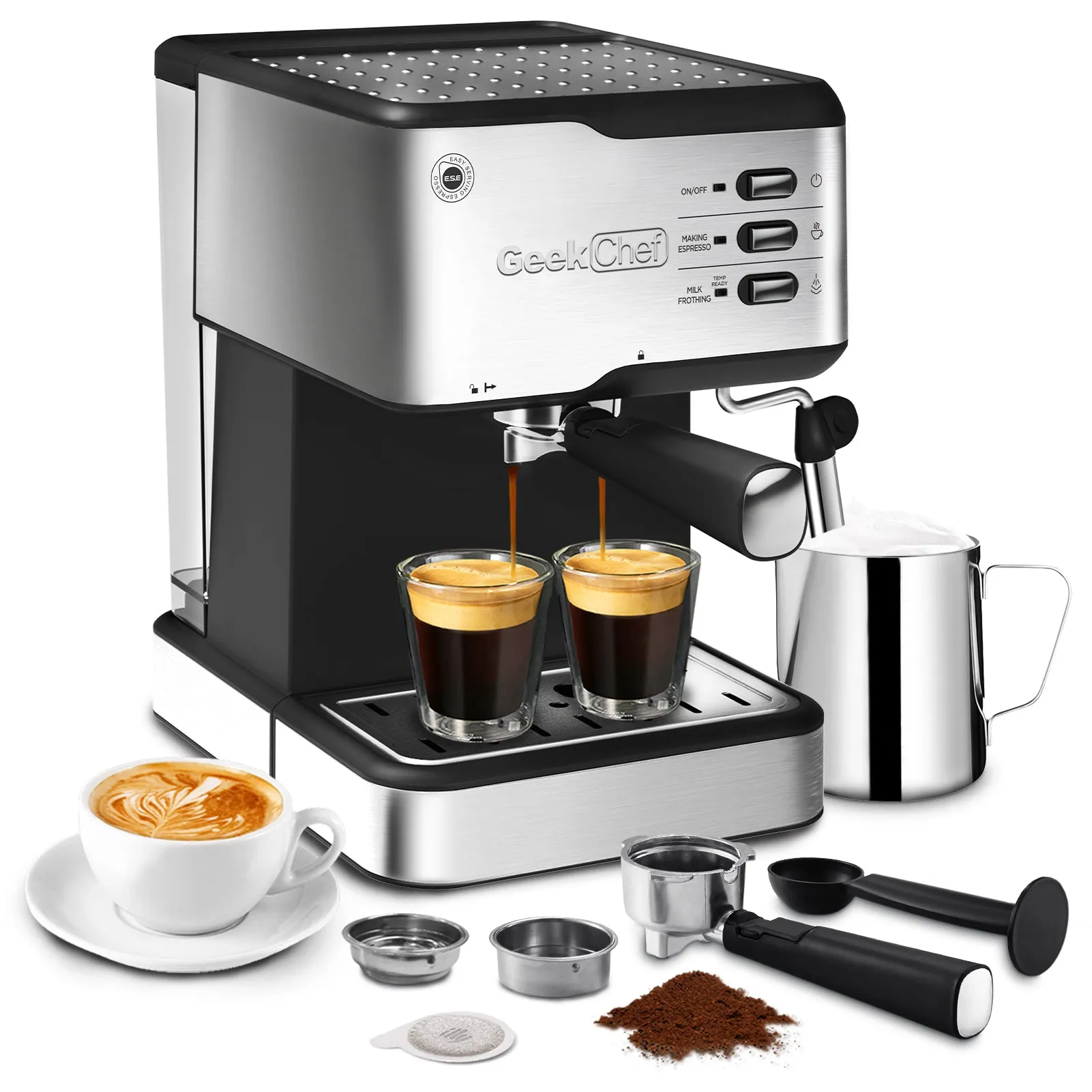 The Geek Chef Espresso Machine