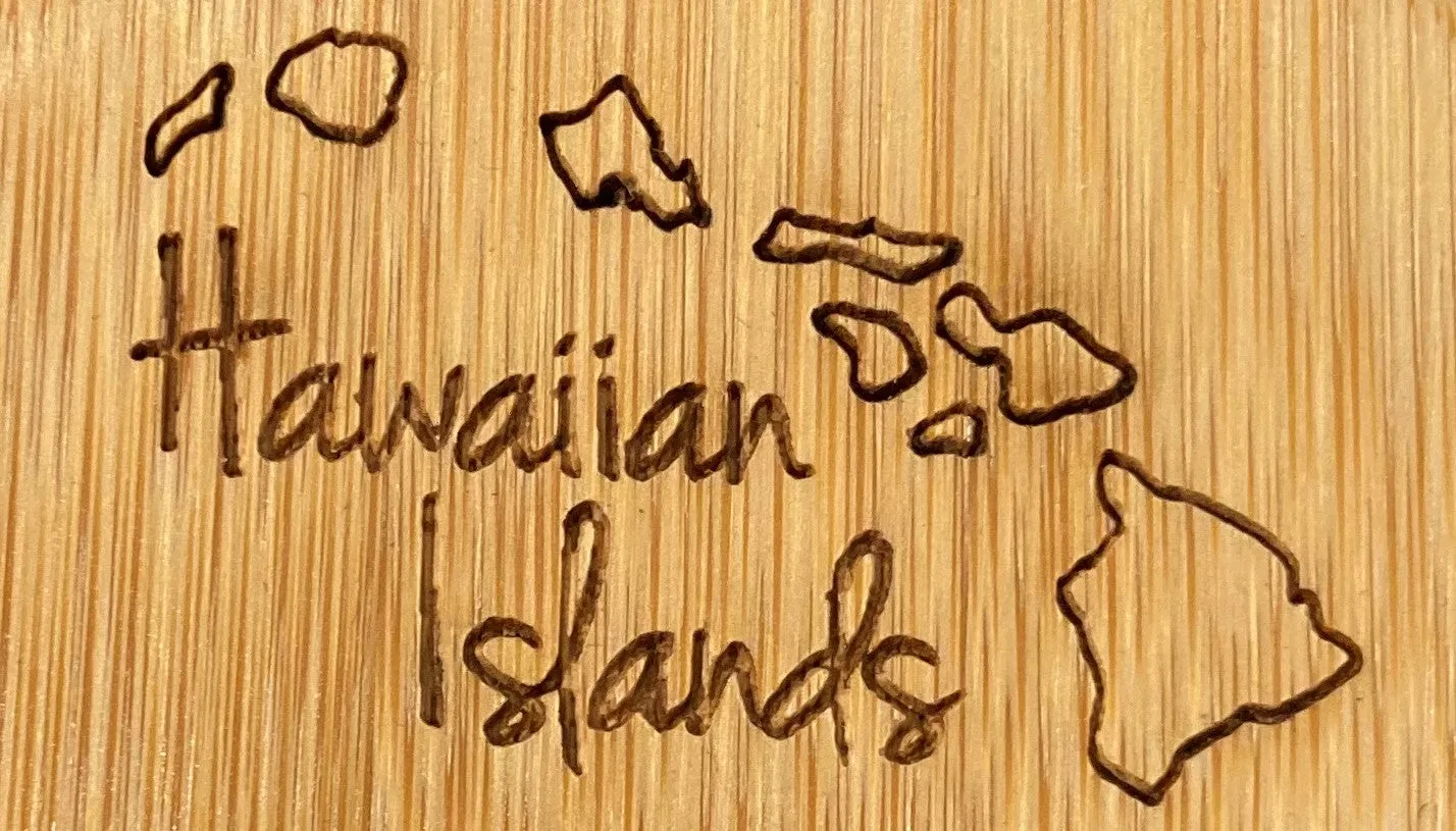 Totally Bamboo "Hawaiian Islands" Salad Hands