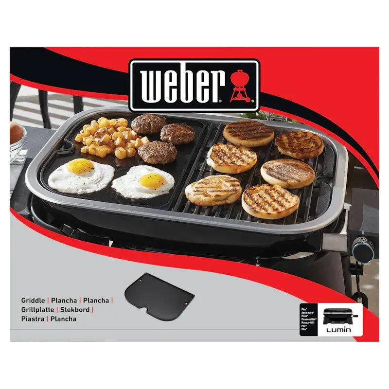 Weber Griddle for Lumin Electric Grill